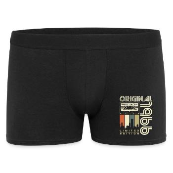 Cadeau d’anniversaire du Born Millésime 1966 - Boxer Homme - noir - Devant