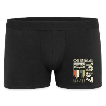 Original 1967 Vintage Retro Birthday Gift - Men's Boxer Shorts - black - Front