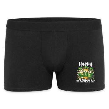 Happy St Catrick’s Day Irish - St. Patrick's Day - Men's Boxer Shorts - black - Front