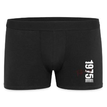 51st Birthday February 1975 Original Vintage - Men's Boxer Shorts - black - Front