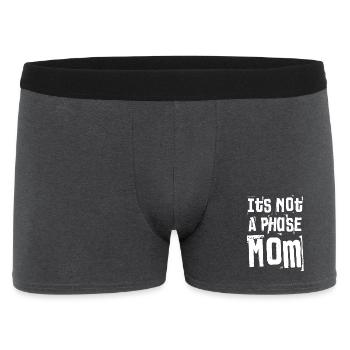 Ce n’est pas une phase Maman grunge Texte en gras - Boxer Homme - charbon - Devant