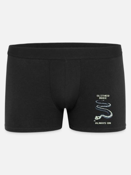 Slither Fashion Always On | Snake Mindset - Men's Boxer Shorts - black