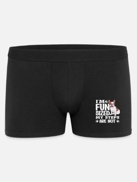 Attends-moi, j’ai de petites jambes - Boxer Homme - noir