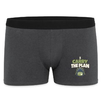 Planificateur d’urgence pour la Provision Familiale - Boxer Homme - charbon - Devant