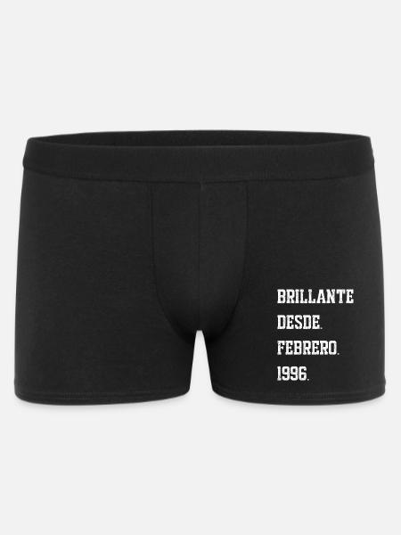 Birthday, February 1996 - Men's Boxer Shorts - black