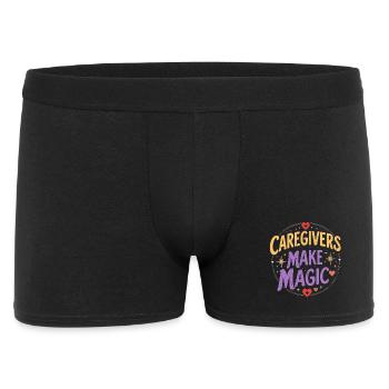 Pflegerin Pfleger Altenpflege Caregivers Magic - Men's Boxer Shorts - black - Front