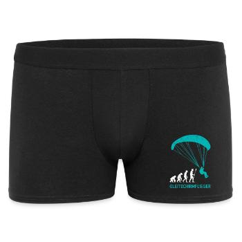 Paraglider GLEITSCHIRMFLIEGER LUSTIG - Men's Boxer Shorts - black - Front