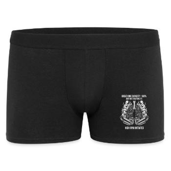 Fahrrad Rennrad Radfahrer Bikesport Mountainbike - Männer Boxer Shorts - Schwarz - Vorne