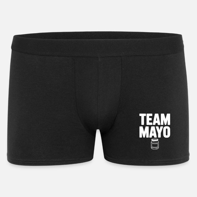 Team Mayo - Männer Boxer Shorts - Schwarz