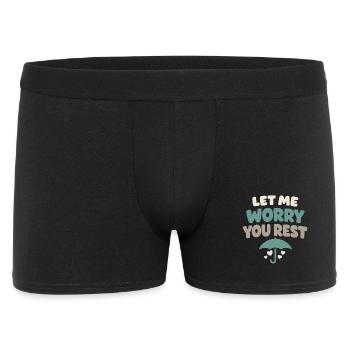 Planificateur d’urgence pour la Provision Familiale - Boxer Homme - noir - Devant