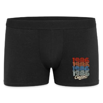 1986 Classic Retro Neon - Men's Boxer Shorts - black - Front