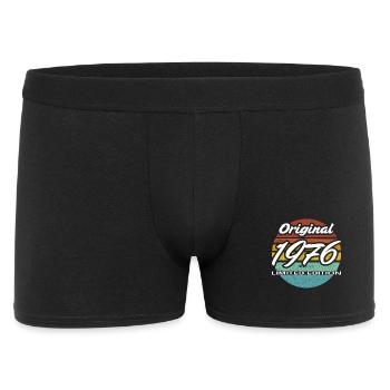 50th Birthday 1976 Gift for Men and Women - Men's Boxer Shorts - black - Front
