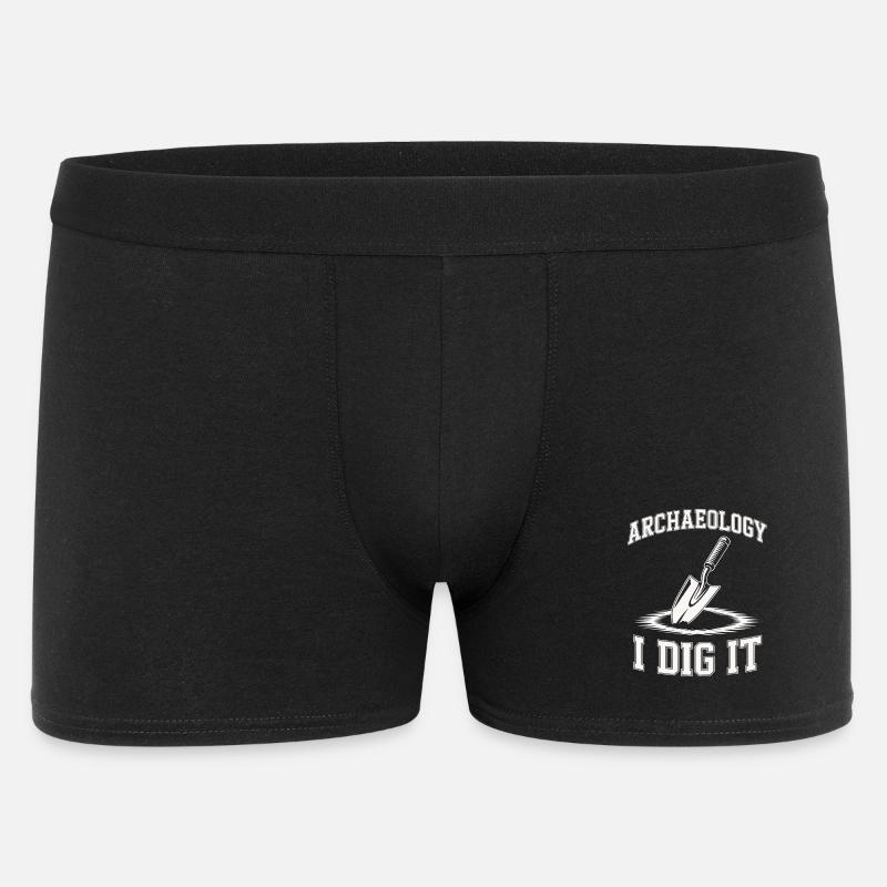 Archaeology I Dig It - Men's Boxer Shorts - black