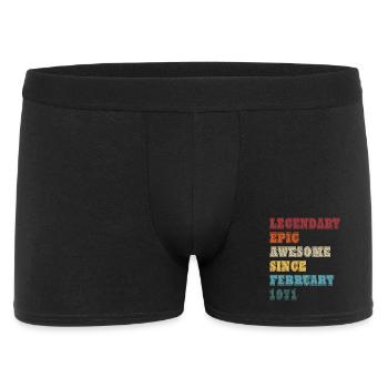 Février 1971 Jubilé 1971 Légendes Février - Boxer Homme - noir - Devant