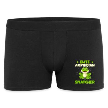 Trape-grenouilles, Grenouille d’élite, Griffe d’élite pour les ramasser d’amphibiens, - Boxer Homme - noir - Devant