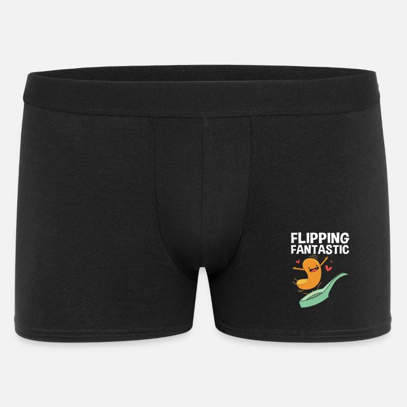 Pfannkuchen - Männer Boxer Shorts - Schwarz