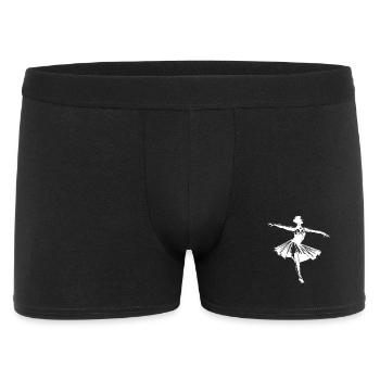 Croquis de danseuse de ballet - Boxer Homme - noir - Devant