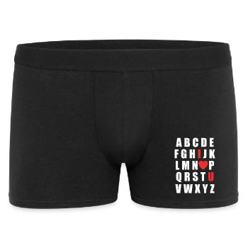 Valentine's Day Design – Romantic Gift Love - Men's Boxer Shorts - black - Front
