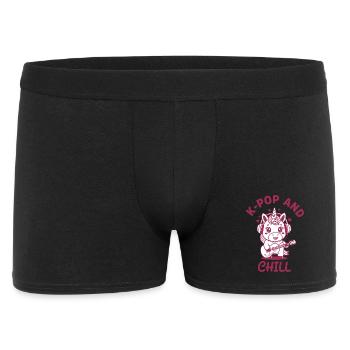 K-Pop And Chill Unicorn Kpop Korean Music Cute - Men's Boxer Shorts - black - Front