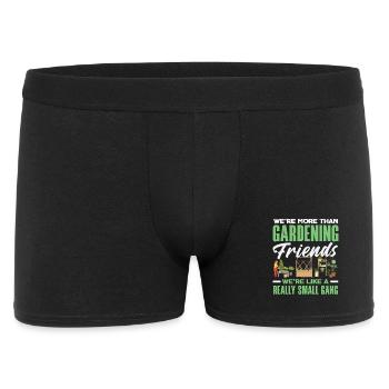 Gardening Friends Little Gang Funny Gardener - Men's Boxer Shorts - black - Front