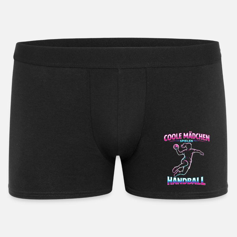 handball mädchen weihnachten geschenk - Männer Boxer Shorts - Schwarz