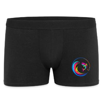 Fish Fish Hook - Men's Boxer Shorts - black - Front