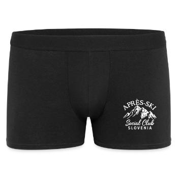 Après Ski Social Club Slovenie Skiing - Boxer Homme - noir - Devant