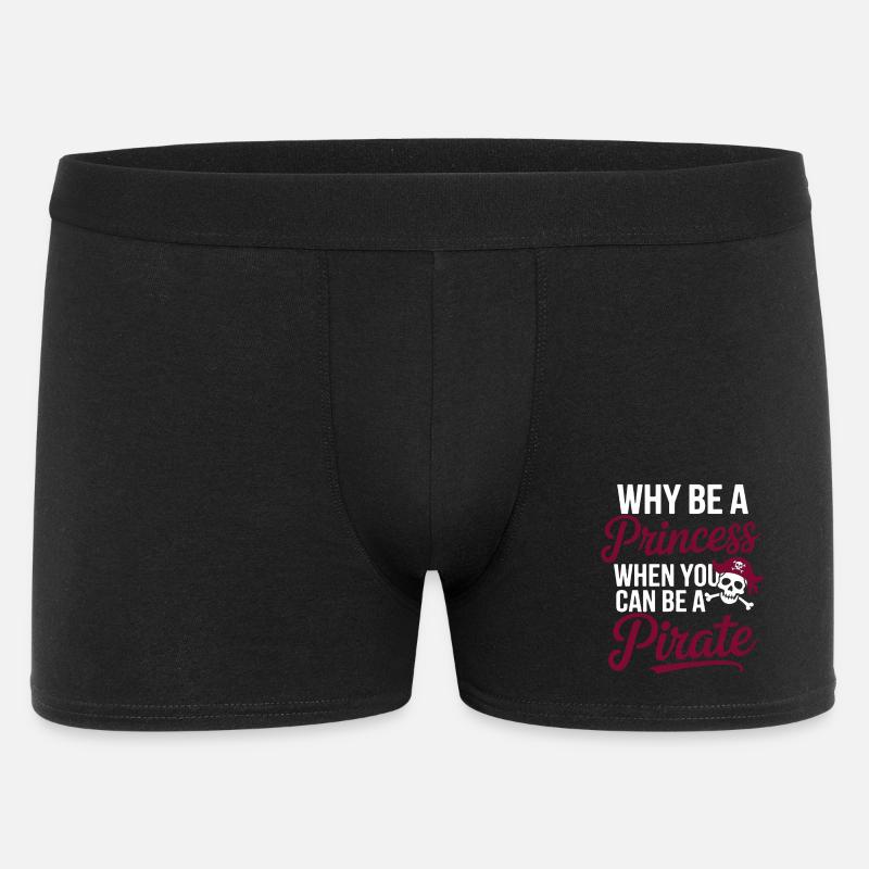 Attitude de pirate : Princesse non incluse - Boxer Homme - noir
