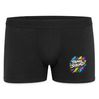 Tamil Squad Tamilisch Sri Lanka - Men's Boxer Shorts - black - Front
