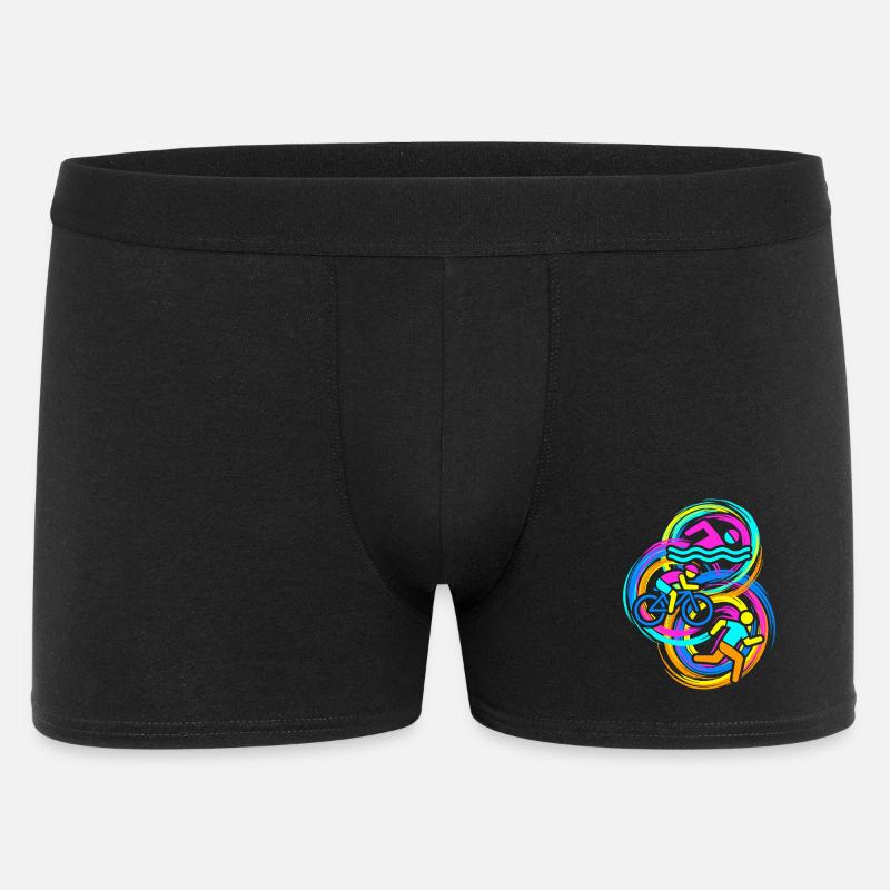Triathlon - Boxer da uomo - nero