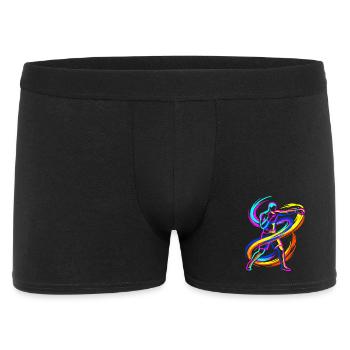 boxing - Men's Boxer Shorts - black - Front