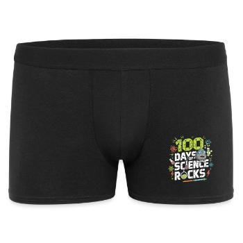 100 Jours de Science Rock - Boxer Homme - noir - Devant