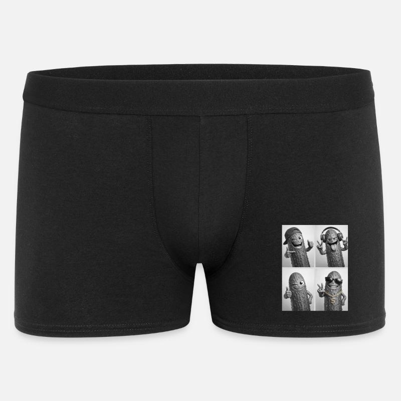 Pickle - Männer Boxer Shorts - Schwarz