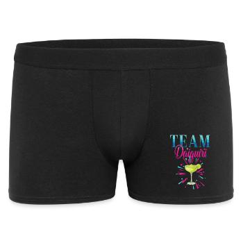Équipe de cocktails de soirée de jeune fille Daiquiri - Boxer Homme - noir - Devant