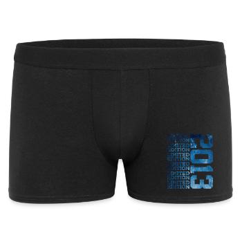 LIMITED EDITION 2013 13 JAHRE 13. GEBURTSTAG - Männer Boxer Shorts - Schwarz - Vorne