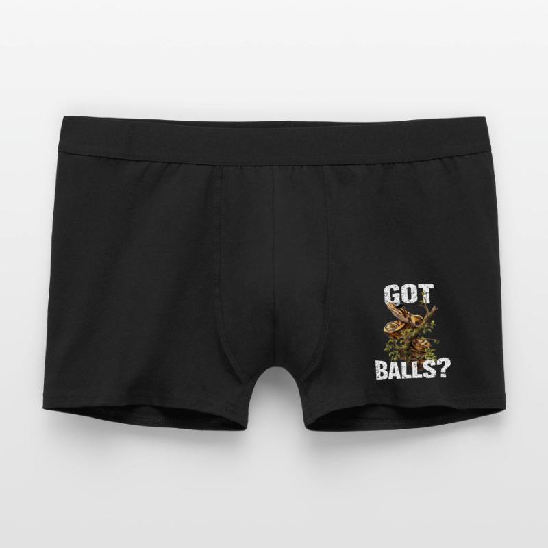 Königspython Schlangen Liebhaber Terrarium Python Männer Boxer Shorts