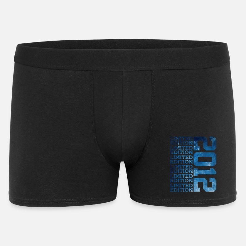 LIMITED EDITION 2012 14 JAHRE 14. GEBURTSTAG - Männer Boxer Shorts - Schwarz