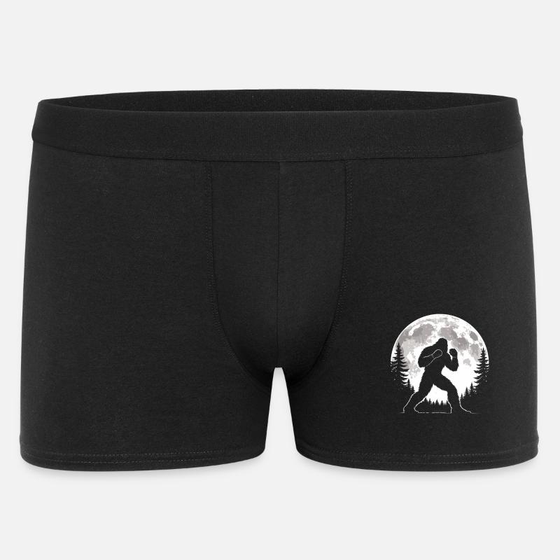 Bigfoot Boxen - Männer Boxer Shorts - Schwarz