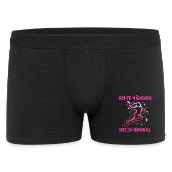 Handball Liebhaber Handball Sport Spieler Handball - Männer Boxer Shorts - Schwarz - Vorne