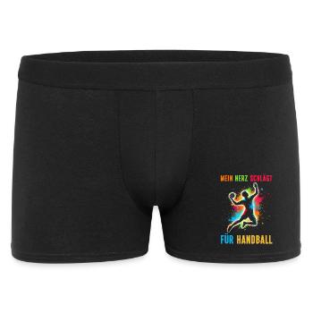 Handball Liebhaber Handball Sport Spieler Handball - Männer Boxer Shorts - Schwarz - Vorne