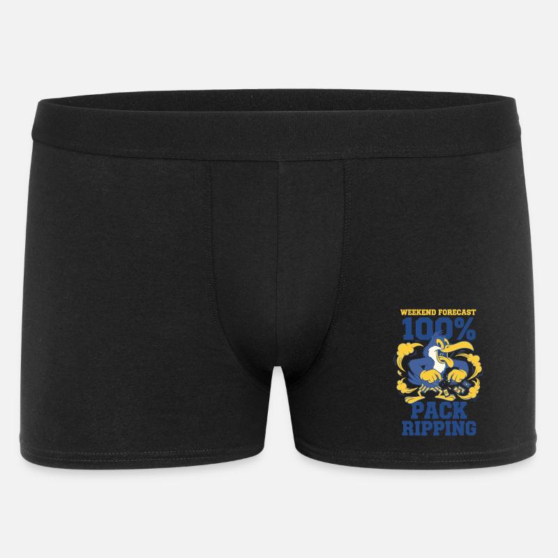 Wochenend-Vorhersage-Pack-Ripping-Karten-Sammler - Männer Boxer Shorts - Schwarz