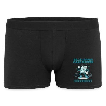 Pack Ripper Card Flipper Trading Card Booster Pack - Männer Boxer Shorts - Schwarz - Vorne