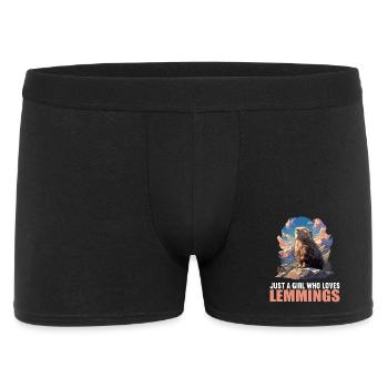 Lemmings Lemming - Men's Boxer Shorts - black - Front