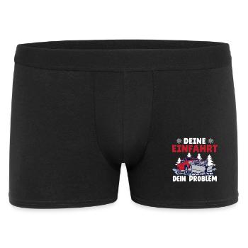 Conducteur de chasse-neige VOTRE ALLÉE EST VOTRE PROBLÈME - Boxer Homme - noir - Devant