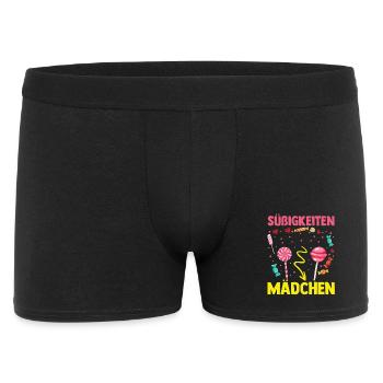 Sweets Sweet Tooth Cute Girl - Men's Boxer Shorts - black - Front