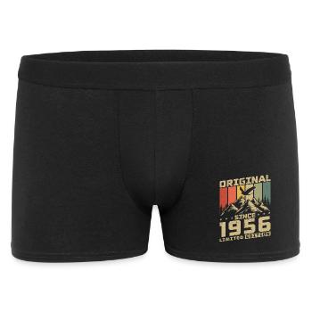 1956 Original Vintage Birthday Gift - Men's Boxer Shorts - black - Front