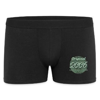 20. Geburtstag 2006 Geschenk für Männer und Frauen - Männer Boxer Shorts - Schwarz - Vorne