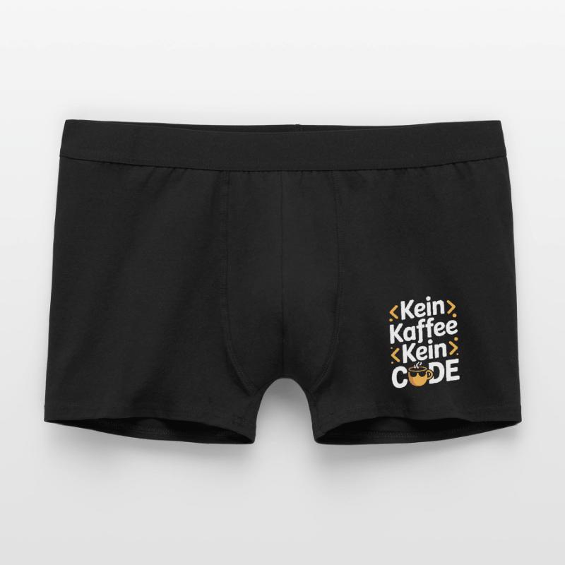 No Coffee No Code Programmeur Informaticien Boxer Homme