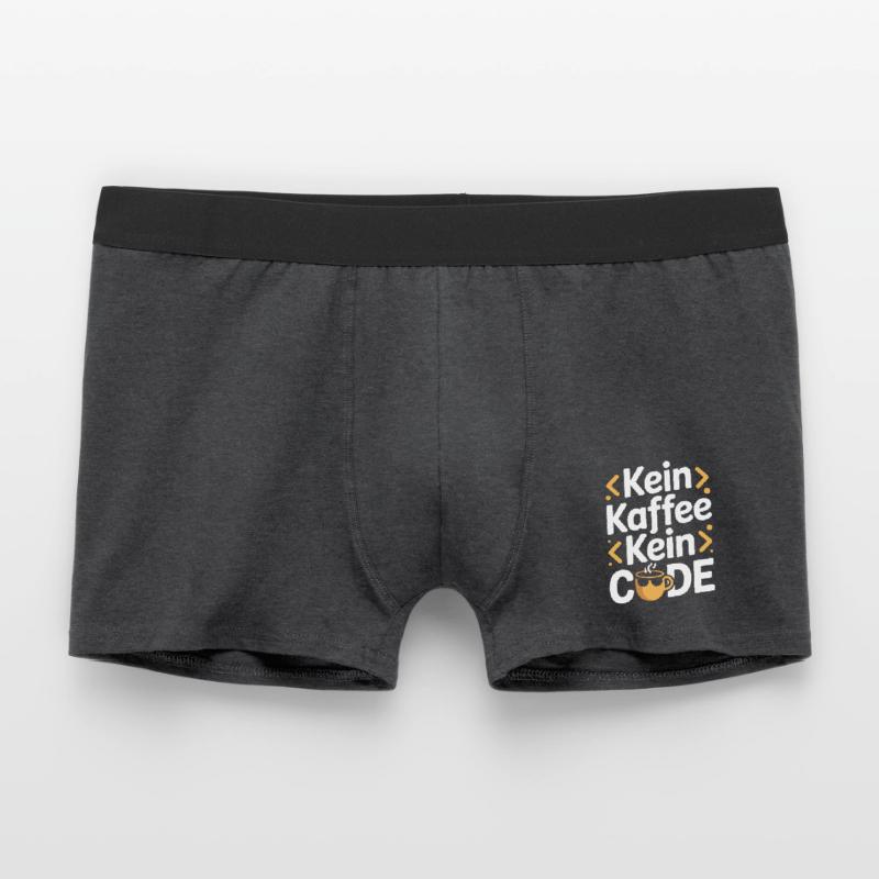 No Coffee No Code Programmer Computer Scientist Men's Boxer Shorts