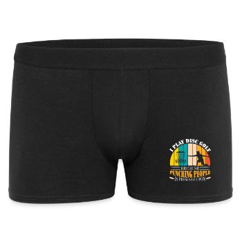 Cadeaux de disc golf Disc Golf - Boxer Homme - noir - Devant
